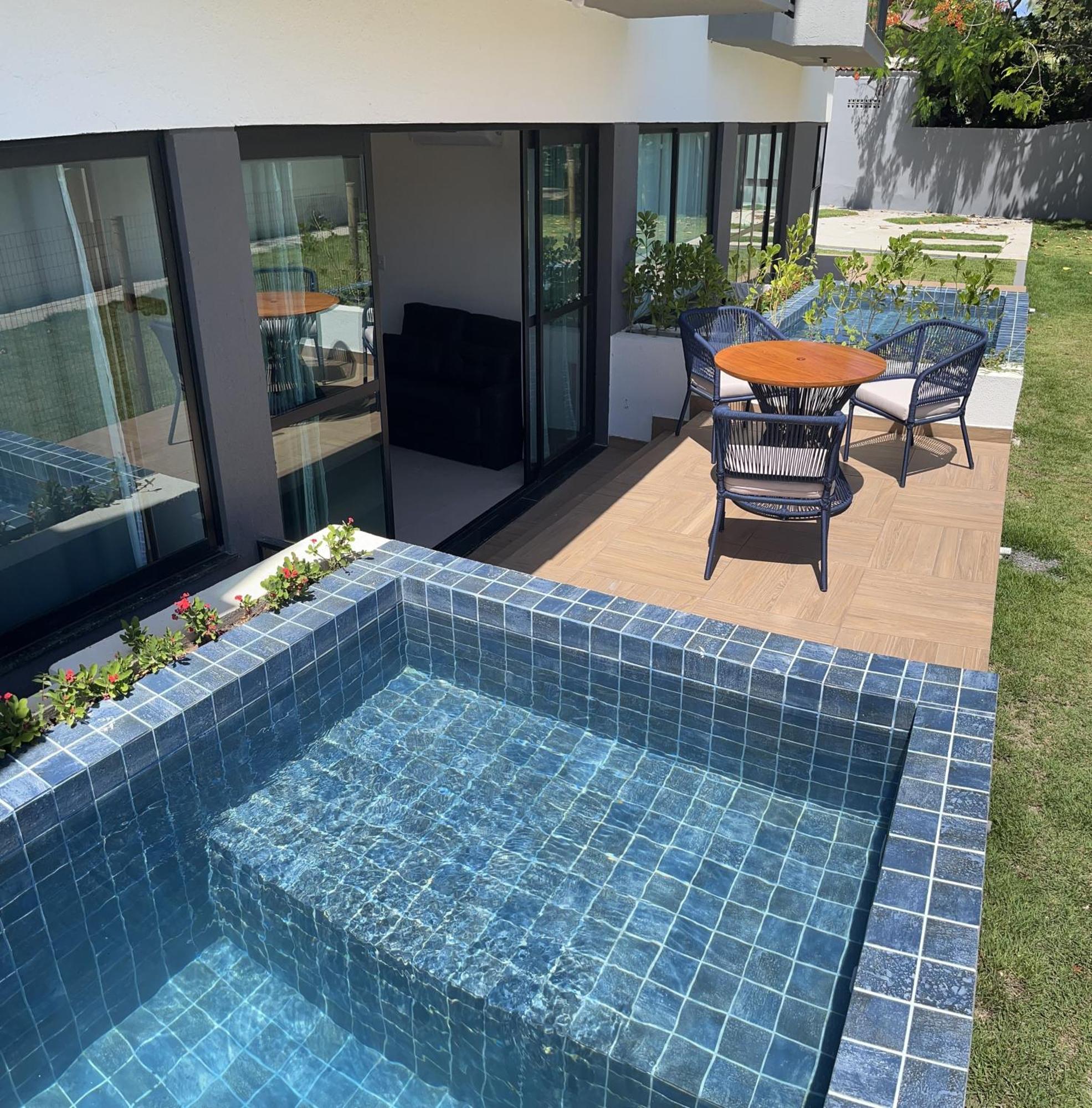 Flat Beira Mar Maracaipe- Porto De Galinhas Apartman Kültér fotó